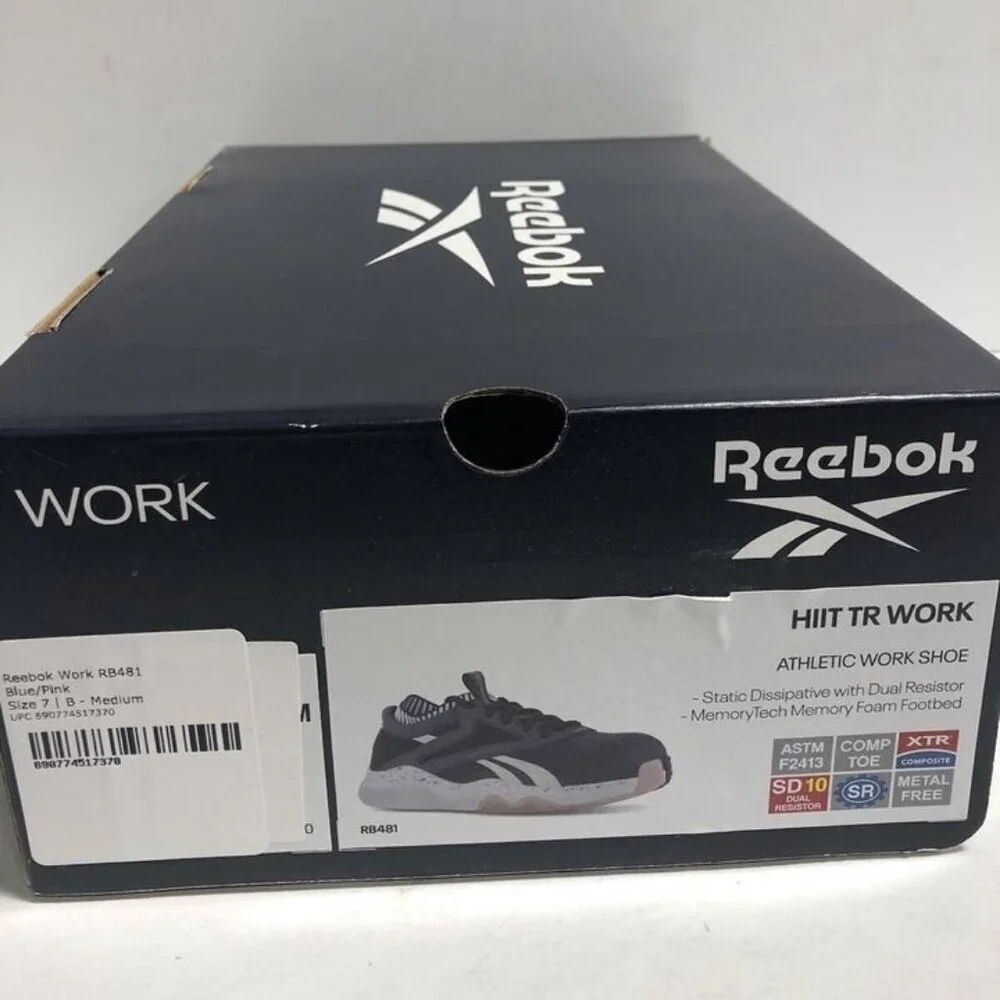 Reebok Women’s Hiit TR, Composite Toe Sneakers, Size 7M